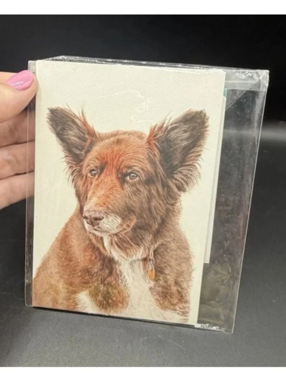 Geoffrey Martin Dog Art Postcards Set Of 6 Animal Prints Dog Lover Unposted